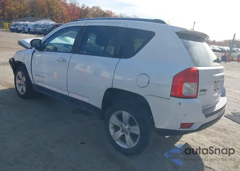 2012 Jeep Compass Sport из США, поврежденный, VIN 1C4NJDBB6CD591280